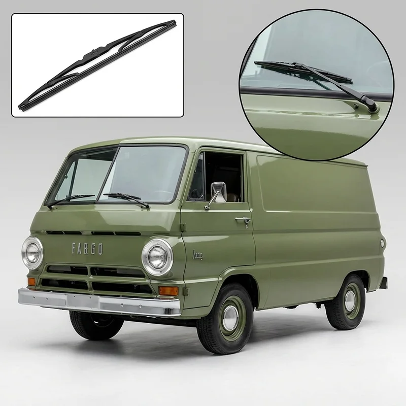 Passenger Side Wiper Blade for Fargo A100 Van (1965 - 1970) - 1